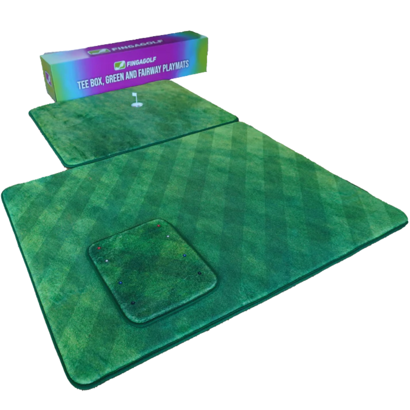 Tee Box, Green and Fairway Playmats