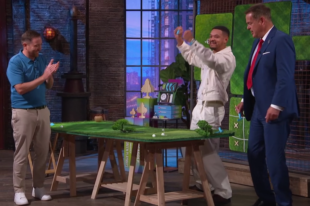 Dragons Den play Fingagolf